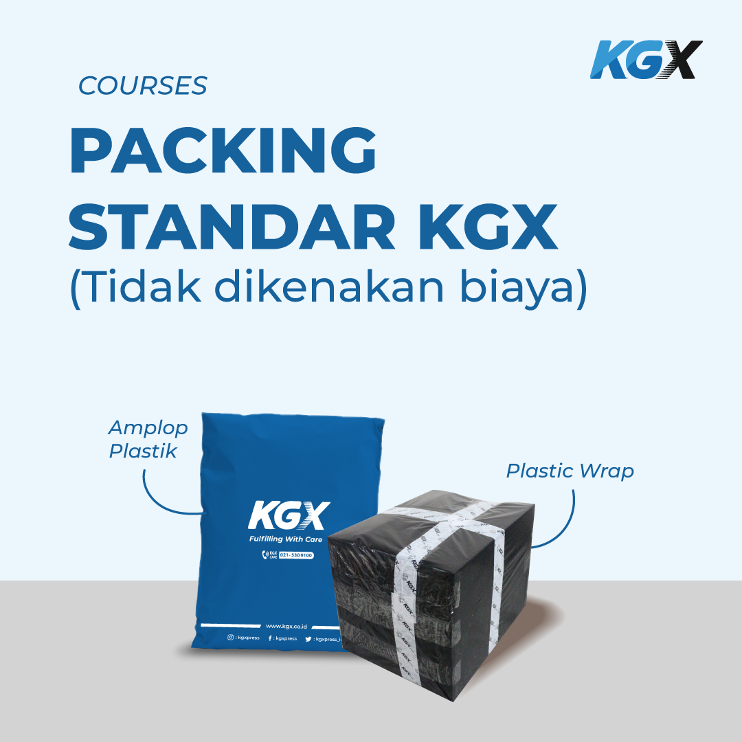 Packing Standar KGX (Tidak Dikenakan Biaya)